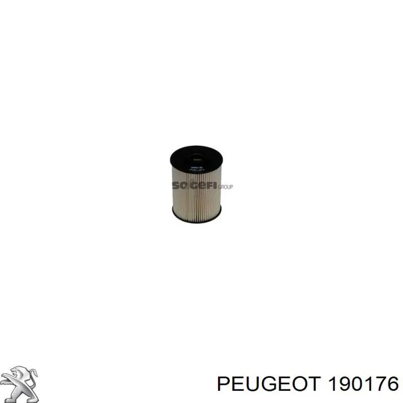 Паливний фільтр 190176 Peugeot/Citroen