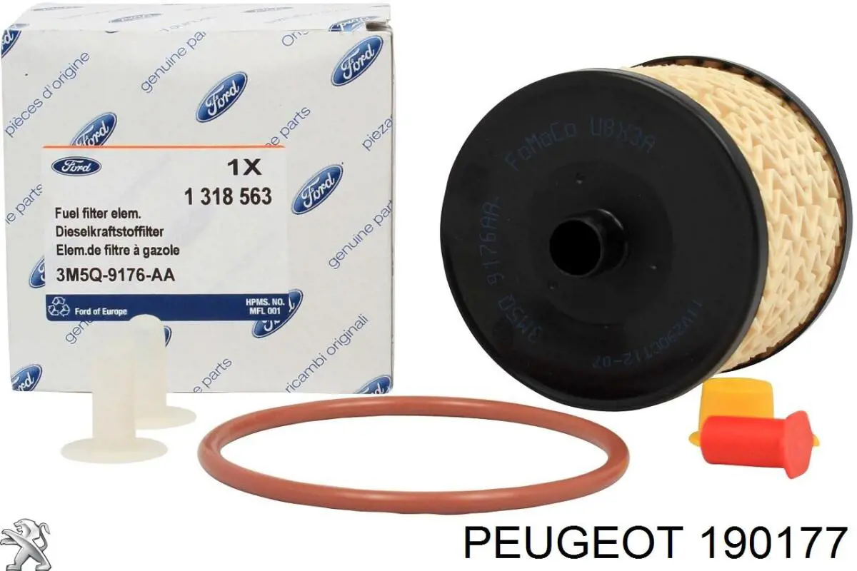Корпус паливного фільтра 190177 Peugeot/Citroen