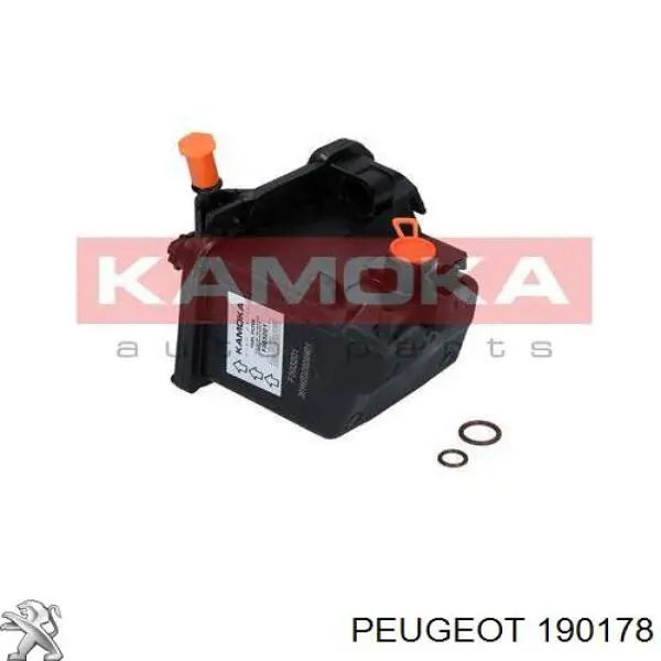 Купити 190178 Peugeot/Citroen Фільтр-відстійник палива грубої очистки