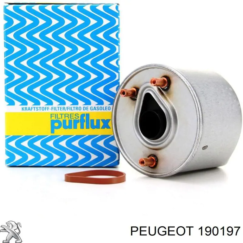 Корпус паливного фільтра 190197 Peugeot/Citroen