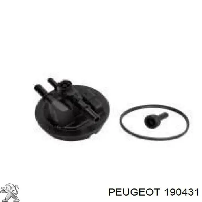 Купити 190431 Peugeot/Citroen Кришка корпусу паливного фільтра