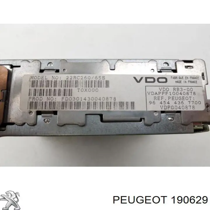 Купити 190629 Peugeot/Citroen Фільтр-відстійник палива грубої очистки