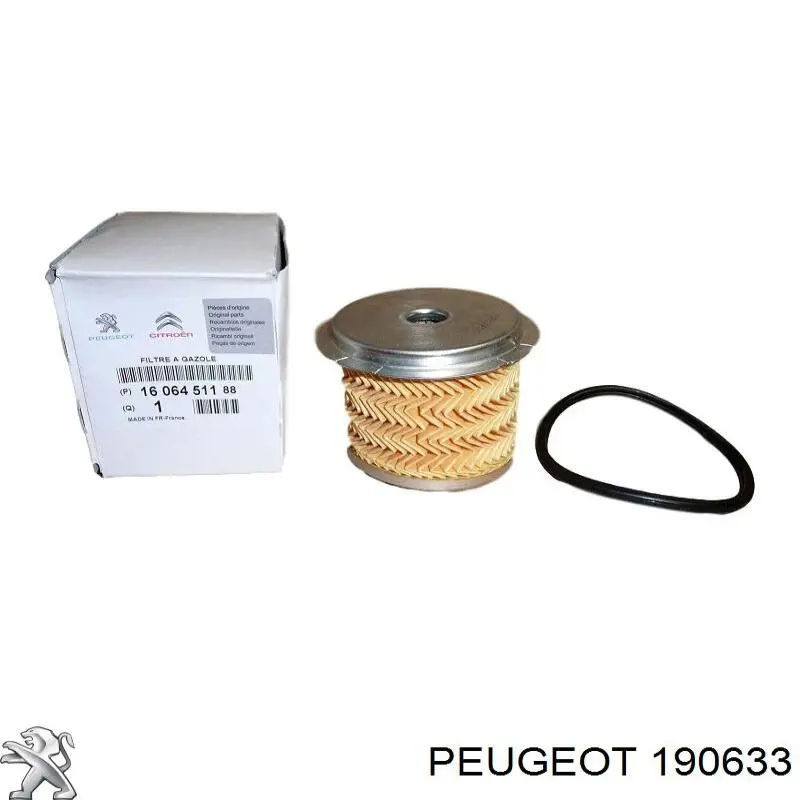 Фільтр тонкого очищення палива Peugeot/Citroen 190633 ціна, від 3.79 USD
