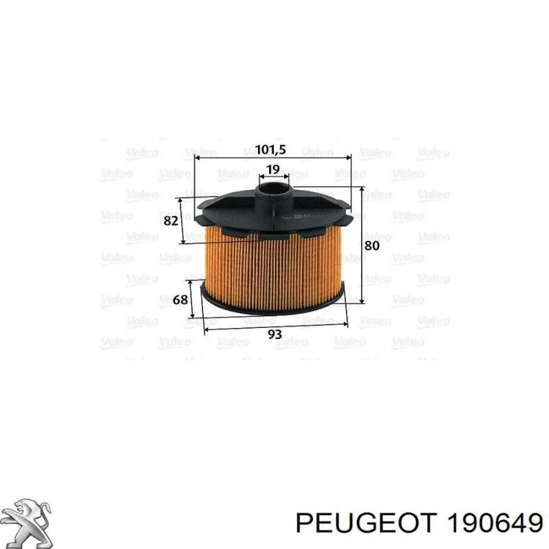 Купити 190649 Peugeot/Citroen Фільтр-відстійник палива грубої очистки