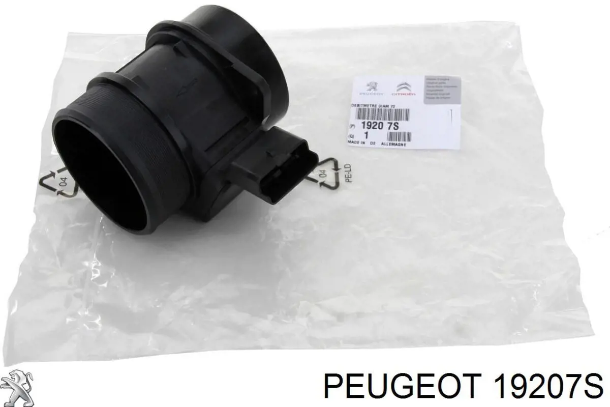 Купити 19207S Peugeot/Citroen Повітромір