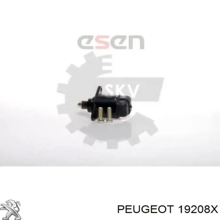 19208X Peugeot/Citroen клапан/регулятор холостого ходу