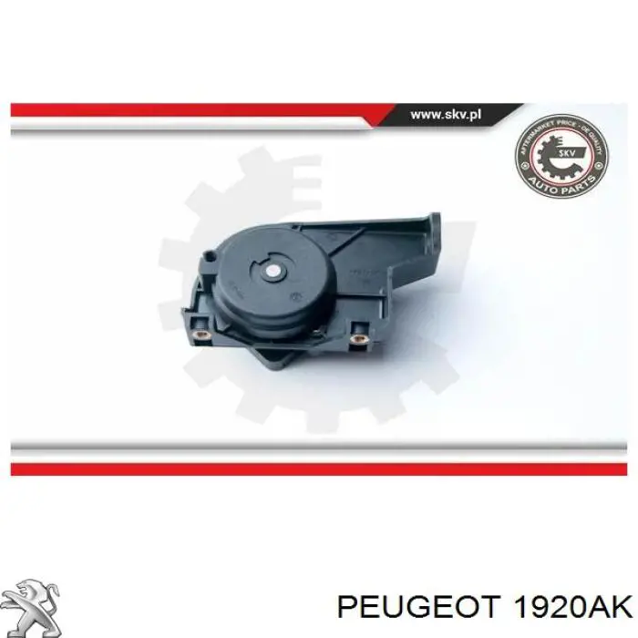 1920AK Peugeot/Citroen датчик положення педалі акселератора (газу)