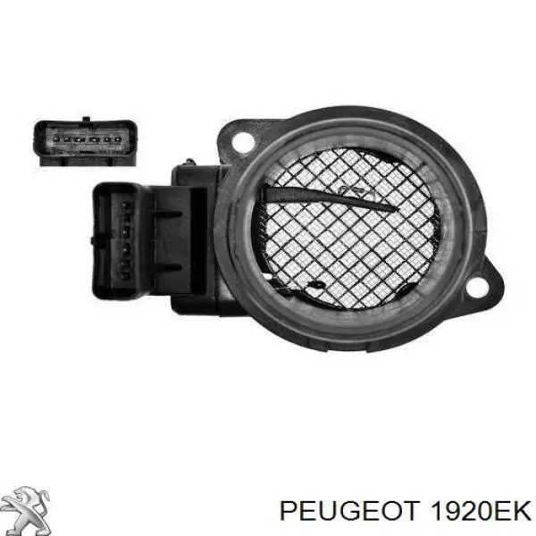 1920EK Peugeot/Citroen датчик потоку (витрати повітря, витратомір MAF - (Mass Airflow))