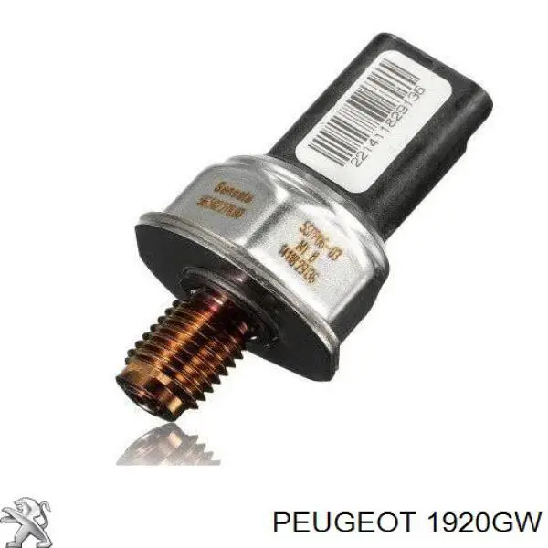 Датчик тиску палива Peugeot/Citroen 1920GW ціна, від 31.50 USD