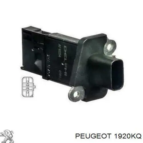 Витратомір повітря Peugeot/Citroen 1920KQ