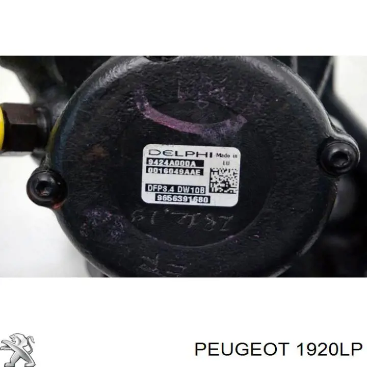 Насос паливний високого тиску Peugeot/Citroen 1920LP ціна, від 126.69 USD