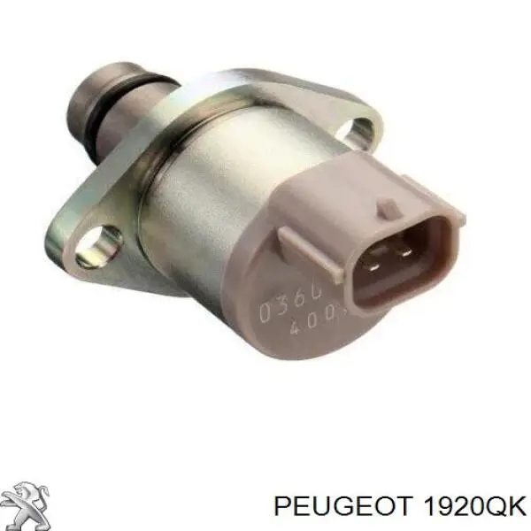 Клапан регулювання тиску, редукційний клапан ПНВТ 1920QK Peugeot/Citroen