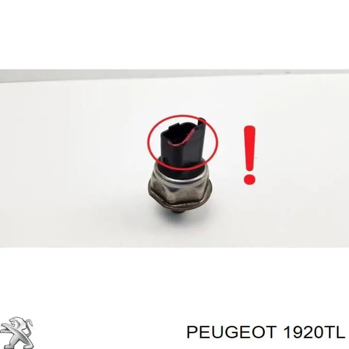 Датчик тиску палива Peugeot/Citroen 1920TL