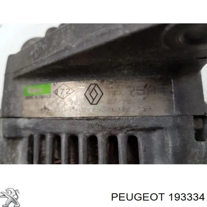 Ремкомплект ПНВТ Peugeot/Citroen 193334 ціна, від 2.31 USD