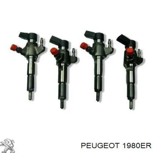 Купити 1980ER Peugeot/Citroen Форсунка дизельна в зборі, розпилювач + тримач