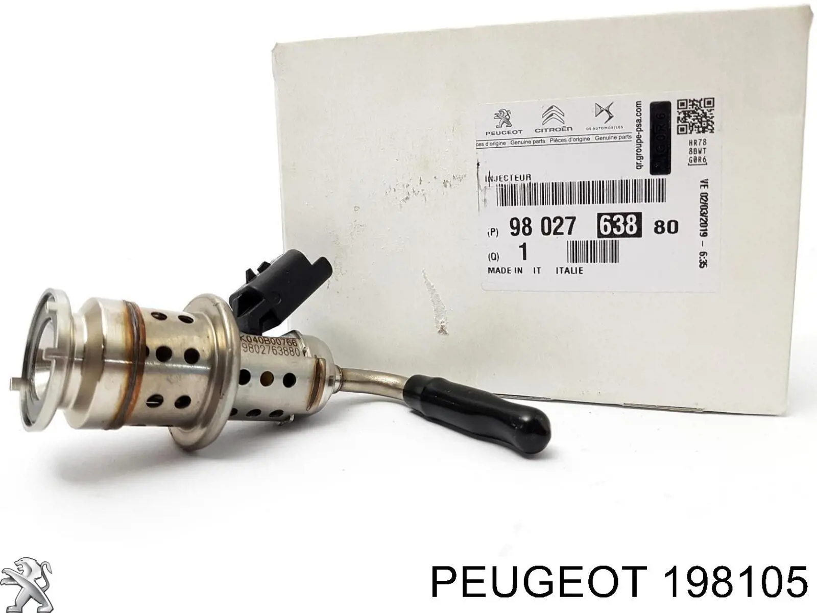 198105 Peugeot/Citroen Кільце інжектора
