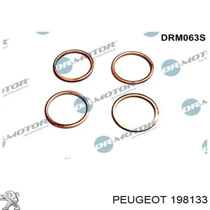 Купити 198133 Peugeot/Citroen Кільце форсунки
