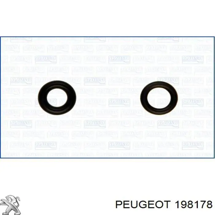 198178 Peugeot/Citroen кільце форсунки інжектора, посадочне