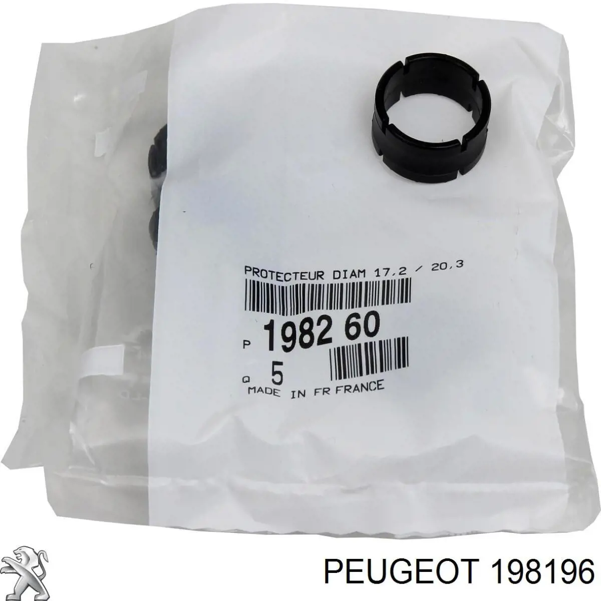 Кільце ущільнююче форсунок Peugeot/Citroen 198196