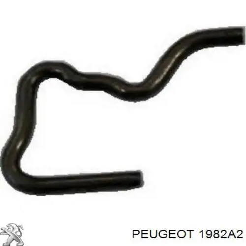 Купити 1982A2 Peugeot/Citroen Скоба фіксації трубок зворотного потоку форсунок