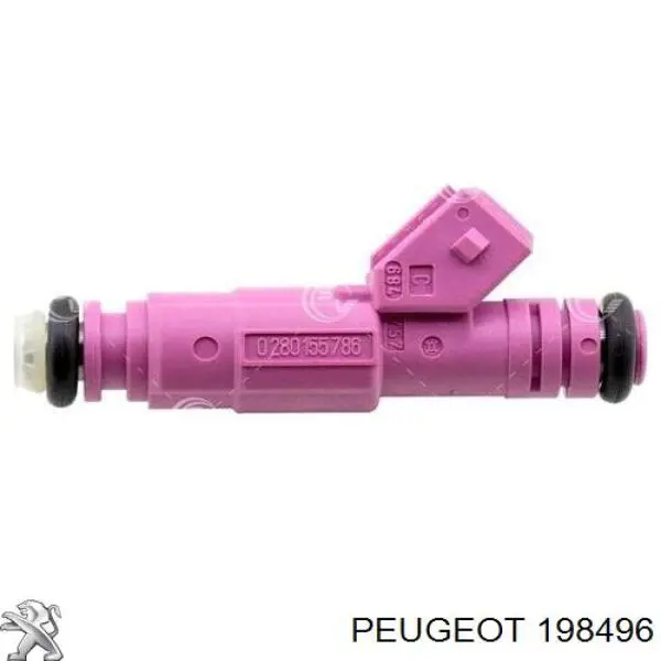Купити 198496 Peugeot/Citroen Форсунка дизельна в зборі, розпилювач + тримач