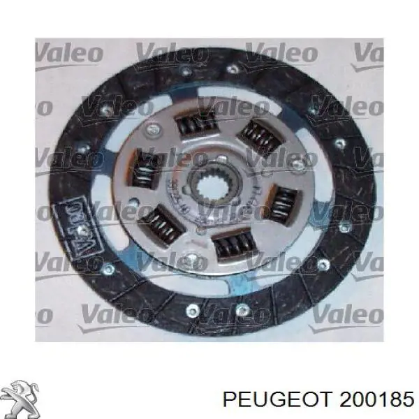 Комплект зчеплення (3 частини) Peugeot/Citroen 200185 ціна, від 68.43 USD