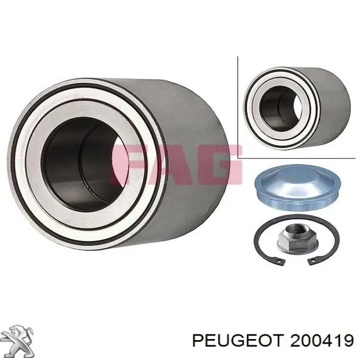 Пелюстковий кошик зчеплення Peugeot/Citroen 200419 ціна, від 49.49 USD