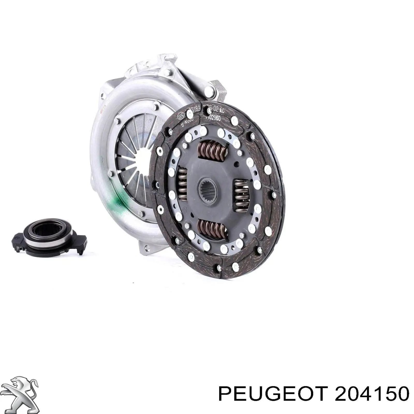 Вижимний підшипник 204150 Peugeot/Citroen