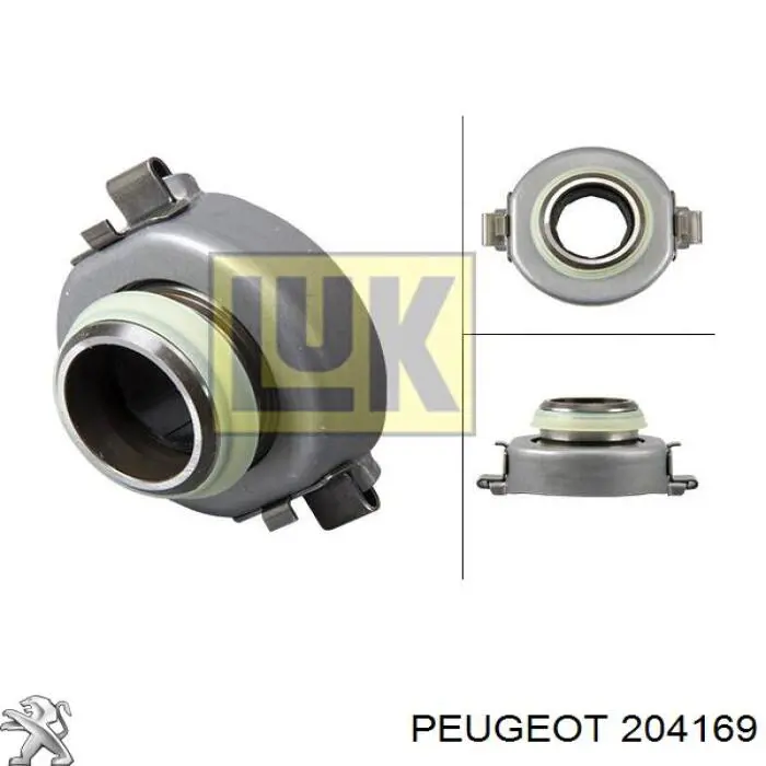 Вижимний підшипник Peugeot/Citroen 204169 ціна, від 16.90 USD