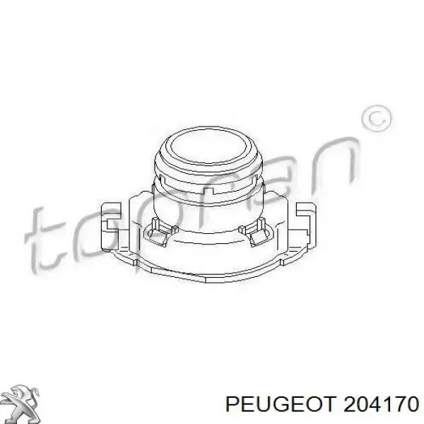 204170 Peugeot/Citroen підшипник вижимний зчеплення