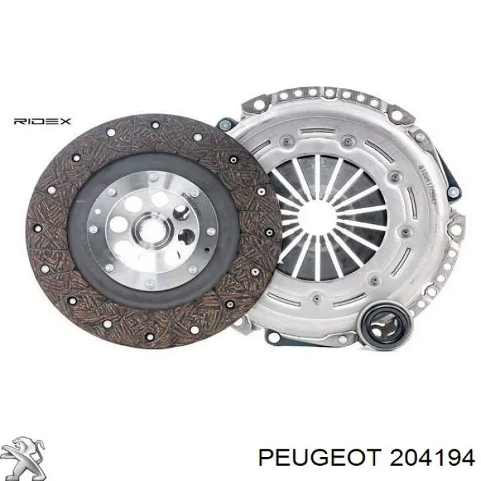 Вижимний підшипник Peugeot/Citroen 204194 ціна, від 9.94 USD
