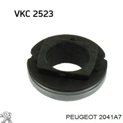 Вижимний підшипник Peugeot/Citroen 2041A7 ціна, від 9.90 USD
