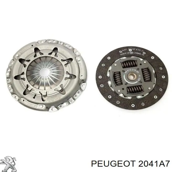 Купити 2041A7 Peugeot/Citroen Підшипник включення зчеплення