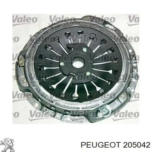 205042 Peugeot/Citroen комплект зчеплення (3 частини)