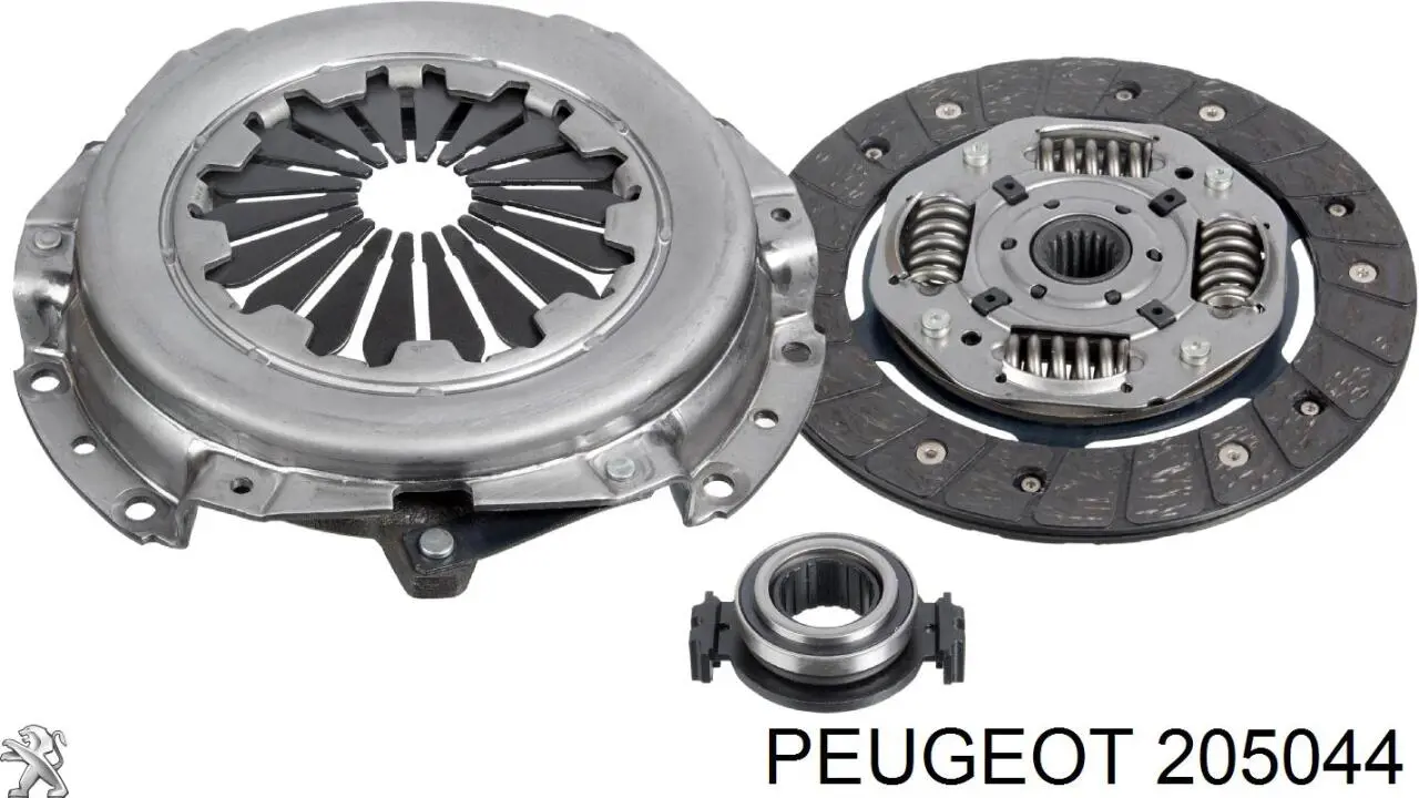 205044 Peugeot/Citroen комплект зчеплення (3 частини)