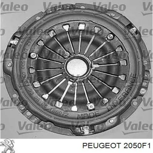 Комплект зчеплення (3 частини) 2050F1 Peugeot/Citroen