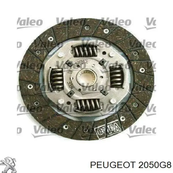 Комплект зчеплення (3 частини) Peugeot/Citroen 2050G8 ціна, від 60.43 USD