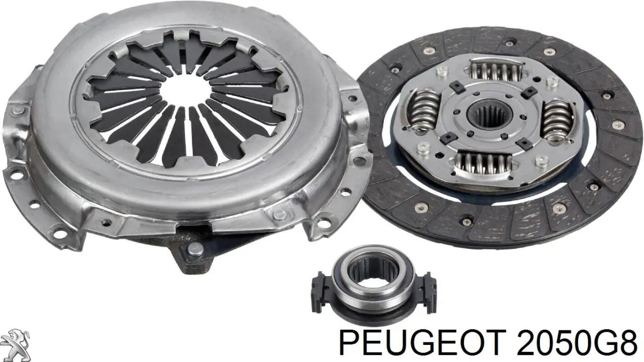 Купити 2050G8 Peugeot/Citroen Комплект зчеплення (диск, корзина, підшипник)