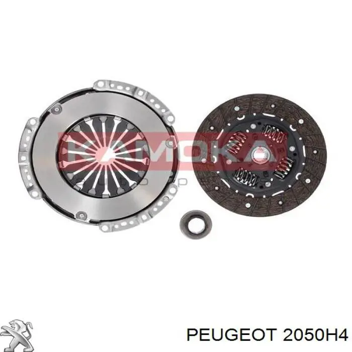 2050H4 Peugeot/Citroen комплект зчеплення (3 частини)