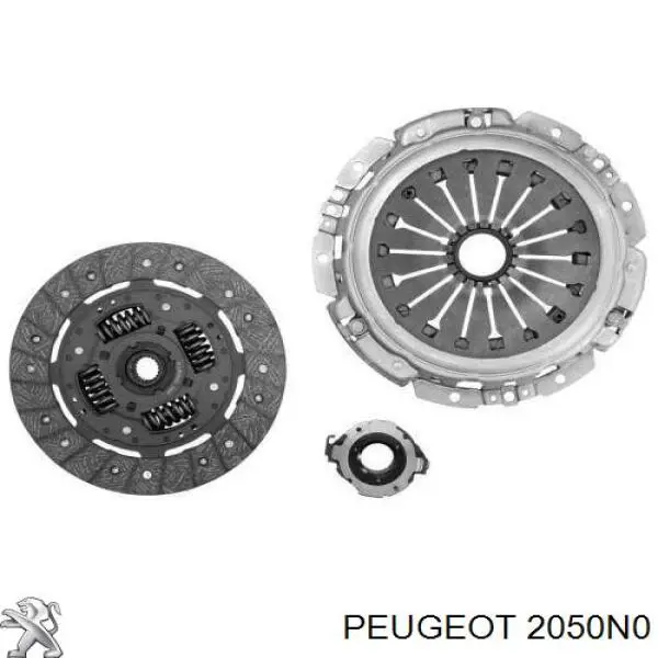 2050N0 Peugeot/Citroen комплект зчеплення (3 частини)