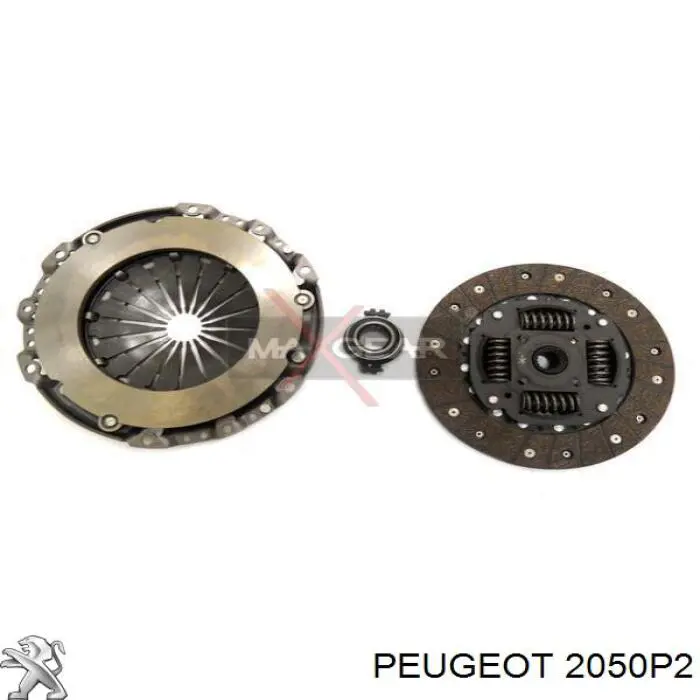 2050P2 Peugeot/Citroen комплект зчеплення (3 частини)