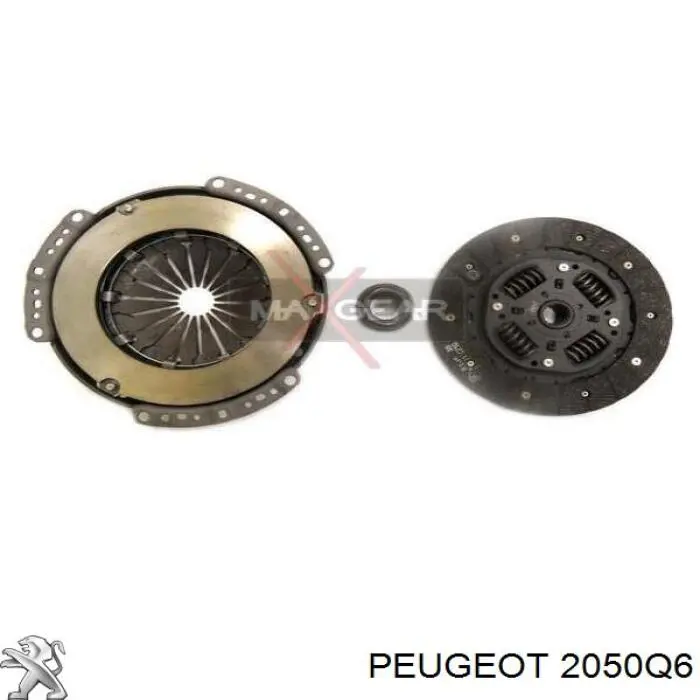 Комплект зчеплення (3 частини) Peugeot/Citroen 2050Q6 ціна, від 69.02 USD