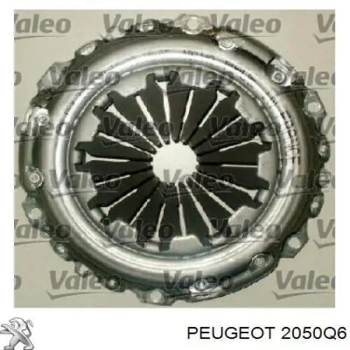 Купити 2050Q6 Peugeot/Citroen Комплект зчеплення (диск, корзина, підшипник)