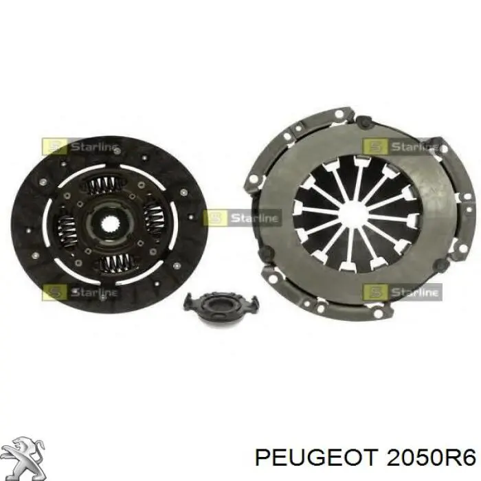 Купити 2050R6 Peugeot/Citroen Комплект зчеплення (диск, корзина, підшипник)