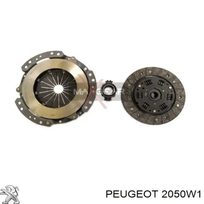 2050W1 Peugeot/Citroen комплект зчеплення (3 частини)