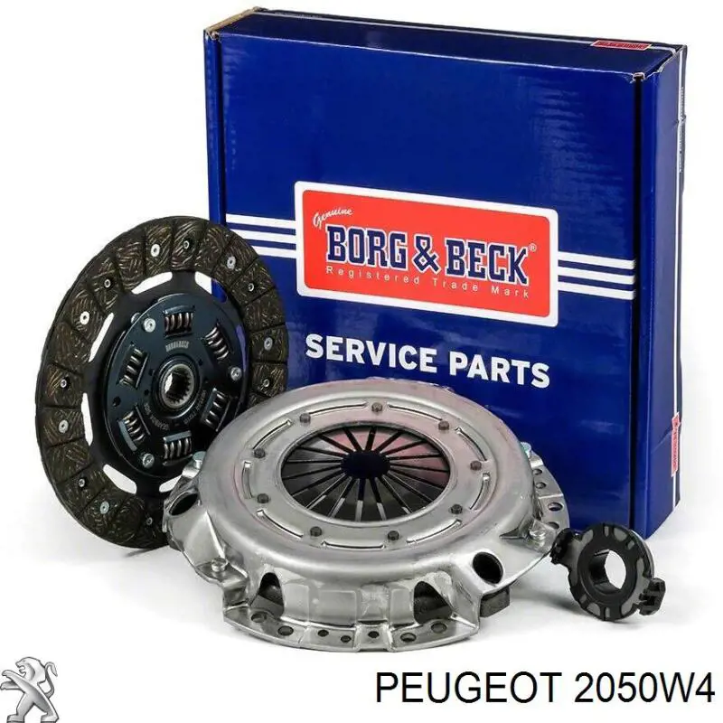 Комплект зчеплення (3 частини) Peugeot/Citroen 2050W4 ціна, від 70.11 USD