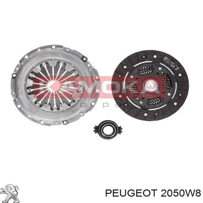 Купити 2050W8 Peugeot/Citroen Комплект зчеплення (диск, корзина, підшипник)