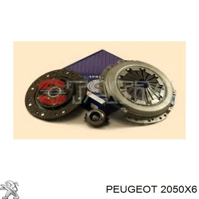 Купити 2050X6 Peugeot/Citroen Комплект зчеплення (диск, корзина, підшипник)