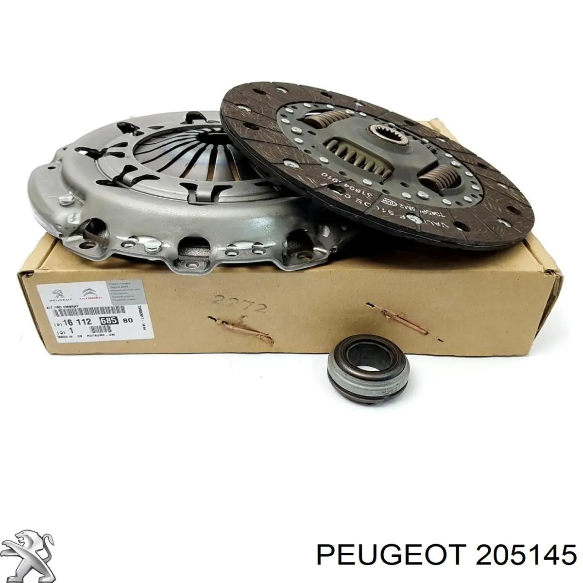 Комплект зчеплення (3 частини) Peugeot/Citroen 205145 ціна, від 85.95 USD