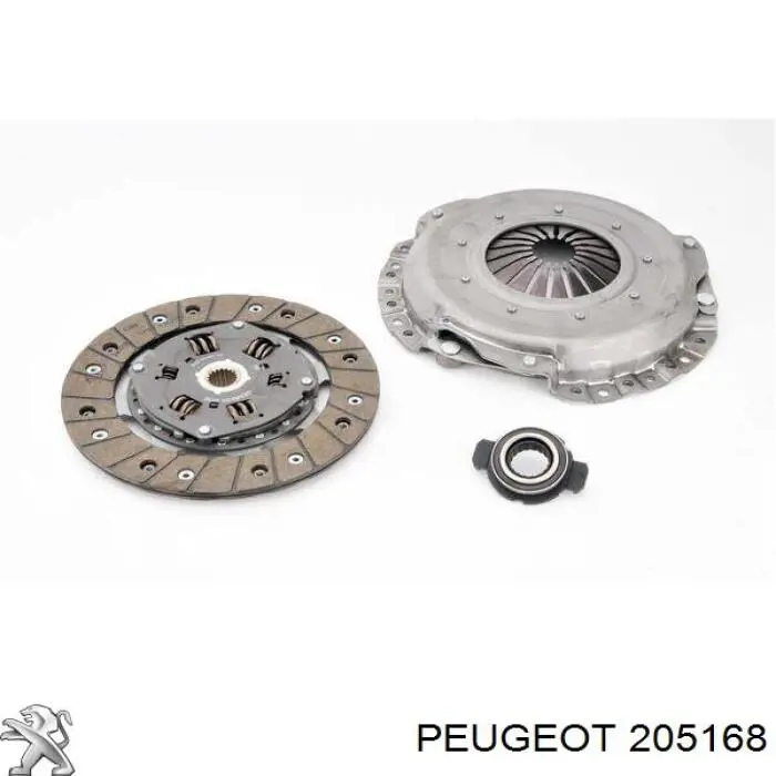 Комплект зчеплення (3 частини) Peugeot/Citroen 205168 ціна, від 113.02 USD